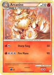 Arcanine 1/123 Non-Holo Promo - Theme Deck Exclusive